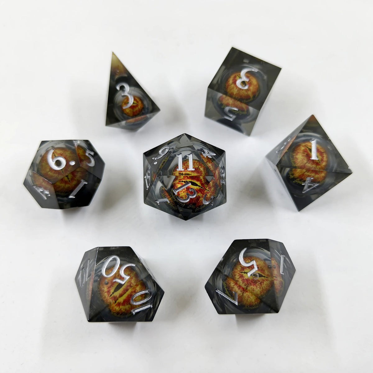 All-Seeing Gaze – Floating Eye D&D Dice Set