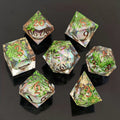 Flourishing Nature – Liquid Core D&D Dice Set
