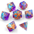 Unbescheidene Noblesse – Golden Mix D&D Würfelset